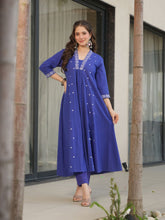 Azure Elegance Kurta Set